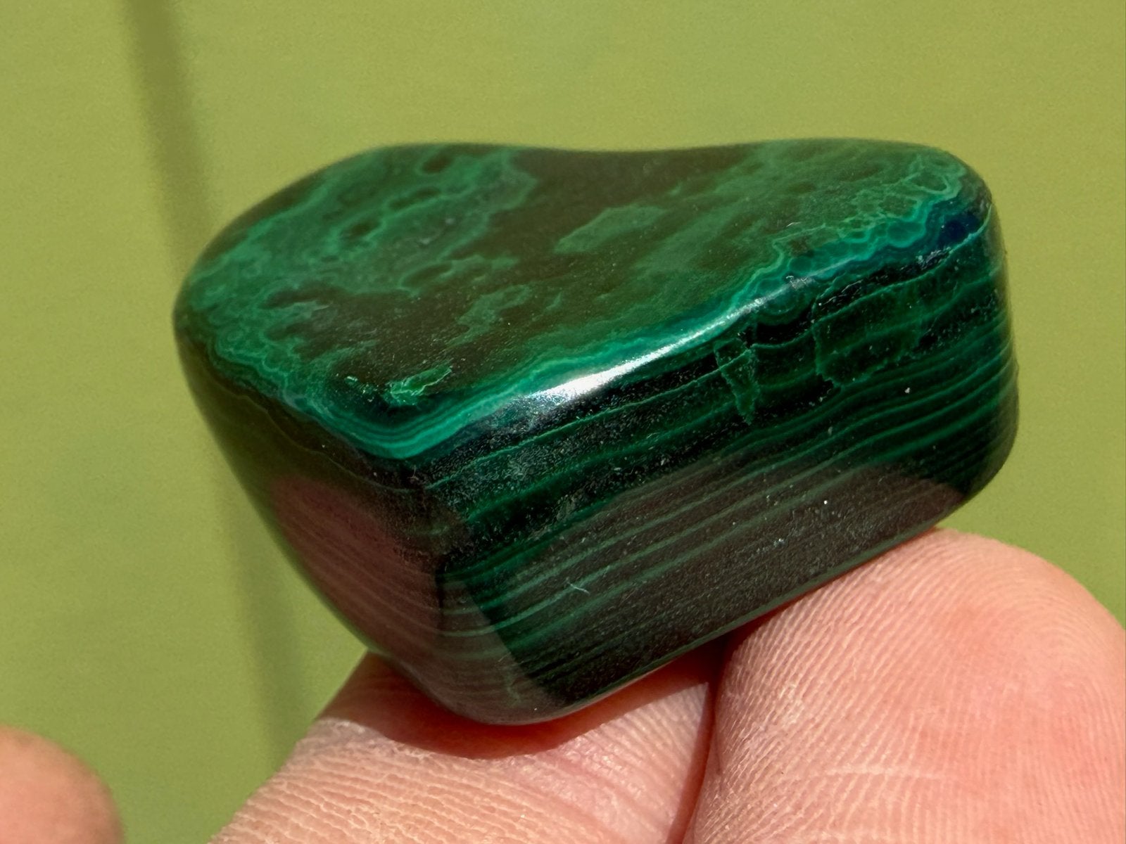 Malachiet broekzaksteen mineralen edelstenen, Ophalen of Verzenden, Mineraal