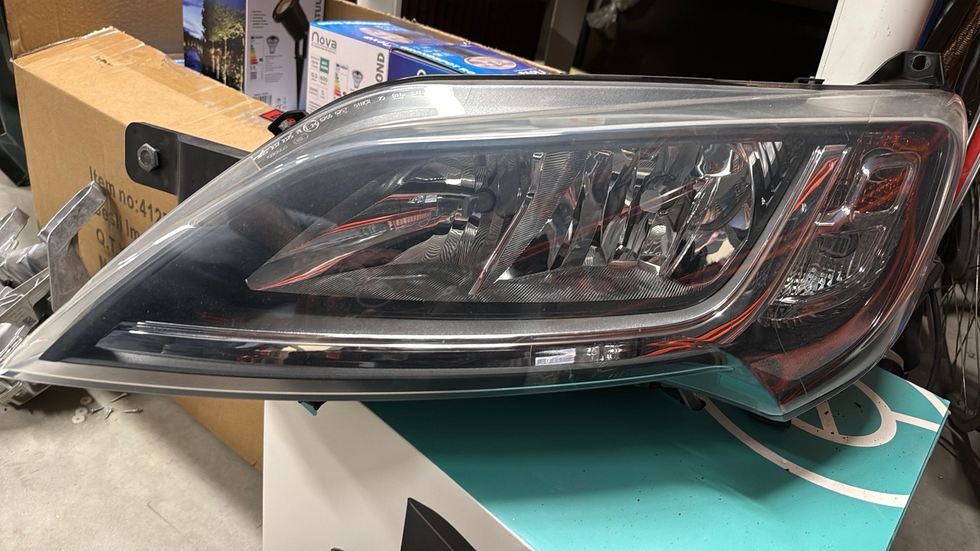 Set Fiat Ducato koplampen L+R met LED dim- en groot licht, Auto-onderdelen, Verlichting, Ophalen, Fiat