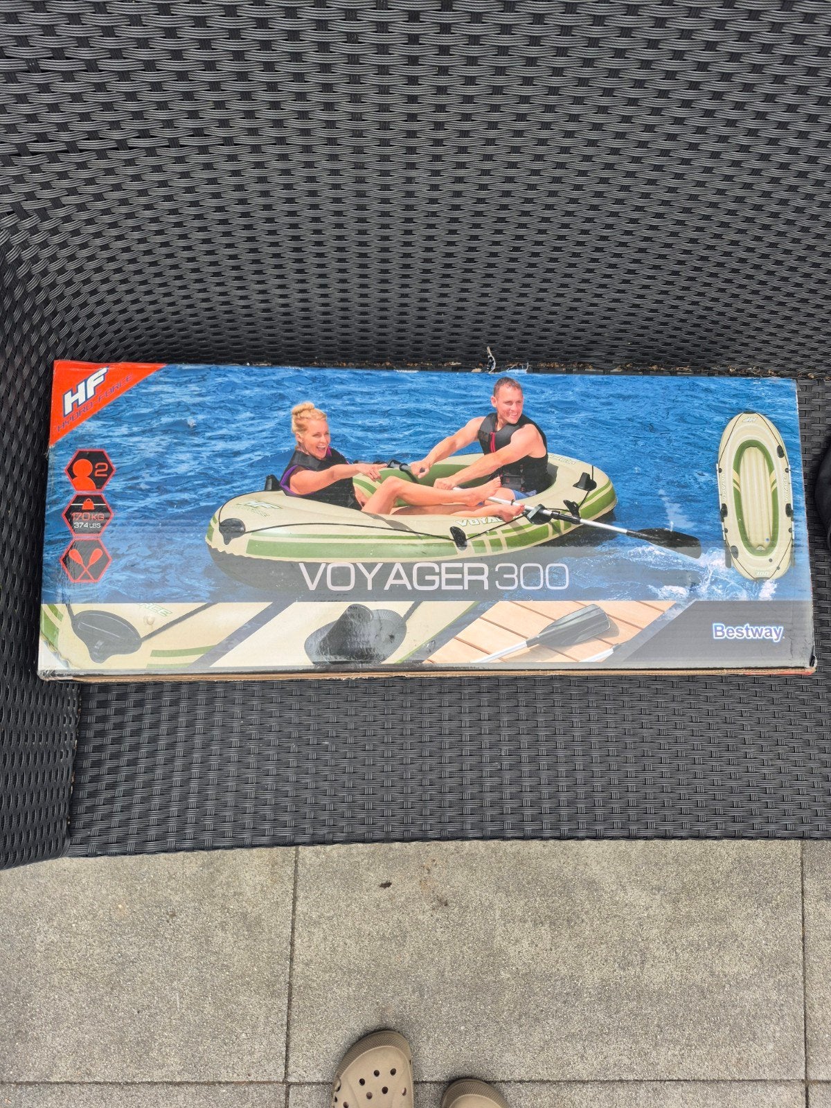 Bestway Voyager 300 Opblaasboot - Nieuw in doos, Ophalen, Nieuw