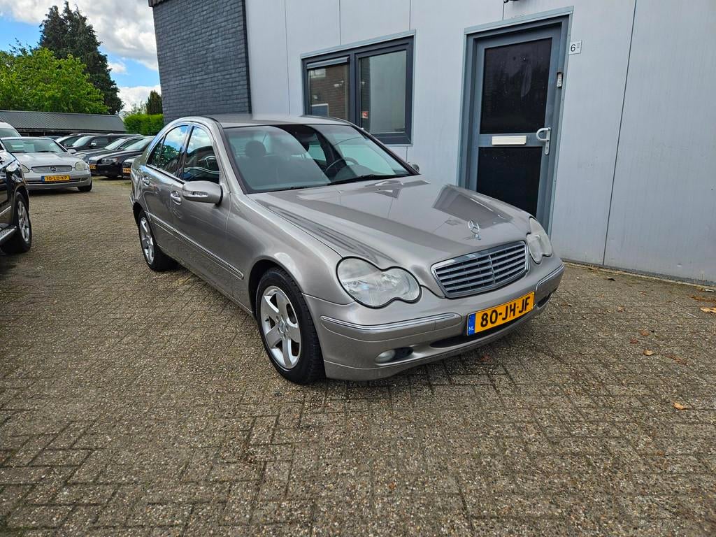 Mercedes-Benz C-klasse 200 CDI Automaat|Airco|Navi|Cruise, Automaat, Gebruikt, Zwart, 4 cilinders