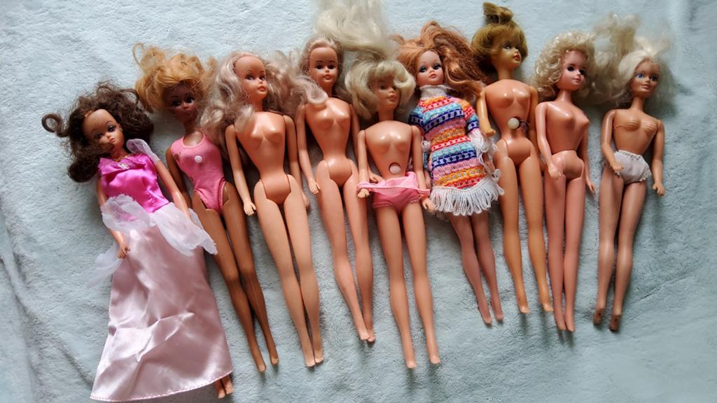 Vintage Barbie Tienerpop clone dolls oa Petra Tong Palitoy., Ophalen of Verzenden, Gebruikt, Fashion Doll