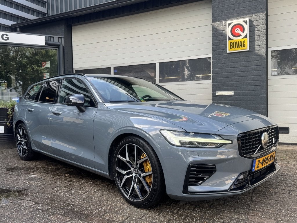 Volvo V60 2.0 T8 AWD Polestar plug in hybrid 456 PK, Auto's, Automaat, Gebruikt, Euro 6, 4 cilinders