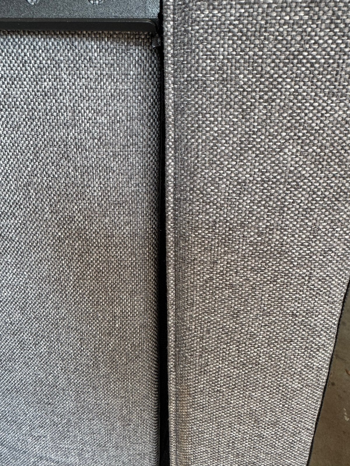 Boxspring 120x200 donker grijs - Zo goed als nieuw, Huis en Inrichting, Slaapkamer | Boxsprings, Ophalen, Zo goed als nieuw, Twijfelaar