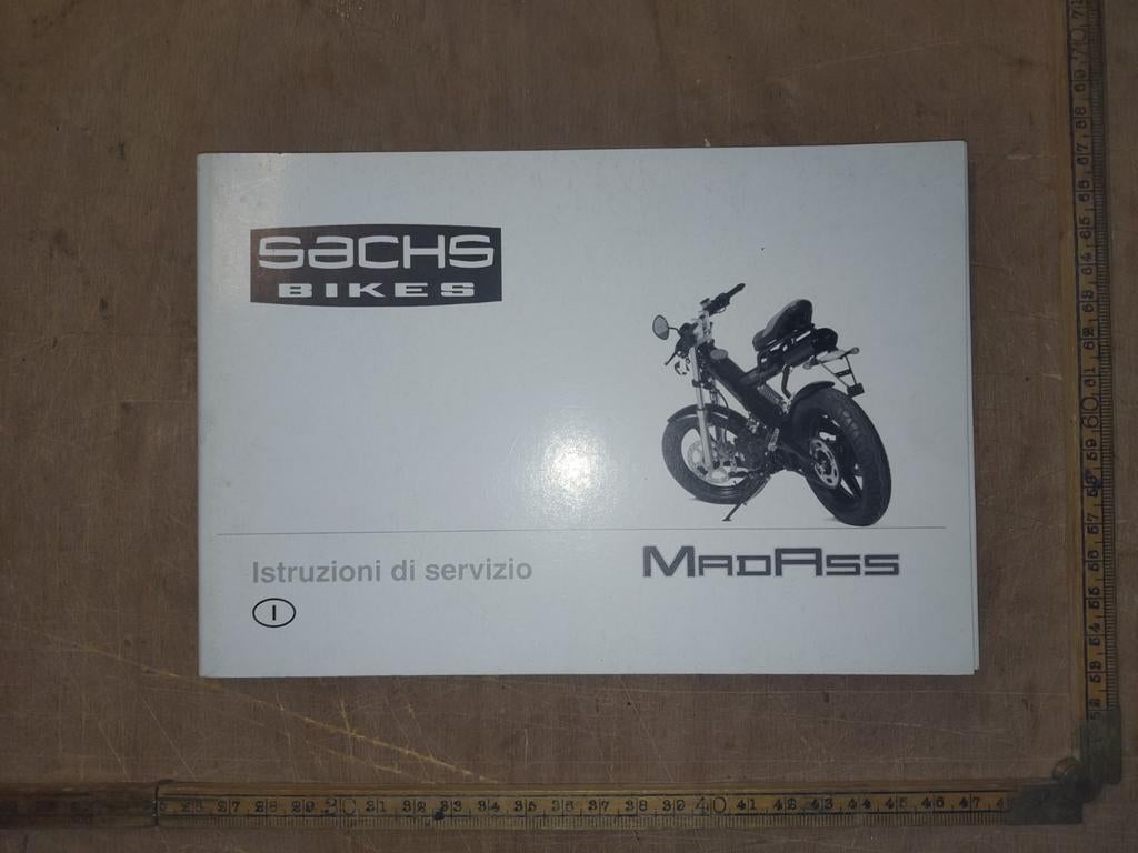 Sachs MadAss handleiding, Fietsen en Brommers, Ophalen of Verzenden