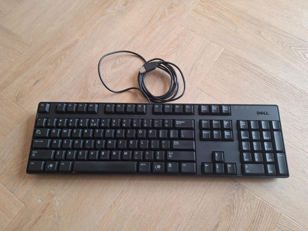 Dell toetsenbord, Computers en Software, Toetsenborden, Ophalen, Zo goed als nieuw