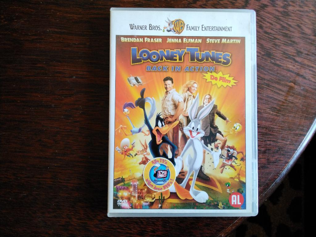 Looney tunes back in action, origineel, Cd's en Dvd's, Avontuur, Alle leeftijden, Ophalen of Verzenden, Zo goed als nieuw