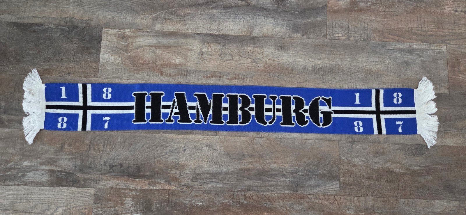 Sjaal Hamburger SV, Ophalen of Verzenden, Zo goed als nieuw, Buitenlandse clubs, Vaantje of Sjaal