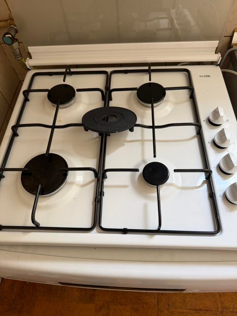 Etna  gastel met afsluitbare deksel, Witgoed en Apparatuur, Kookplaten, Ophalen, Edna, 4 kookzones, Zo goed als nieuw