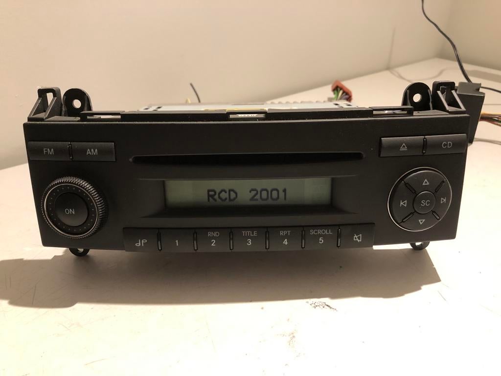 ORIGINLELE MERCEDES VITO SPRINTER A B V CLASSE RADIO CRAFTER, Ophalen of Verzenden, Zo goed als nieuw