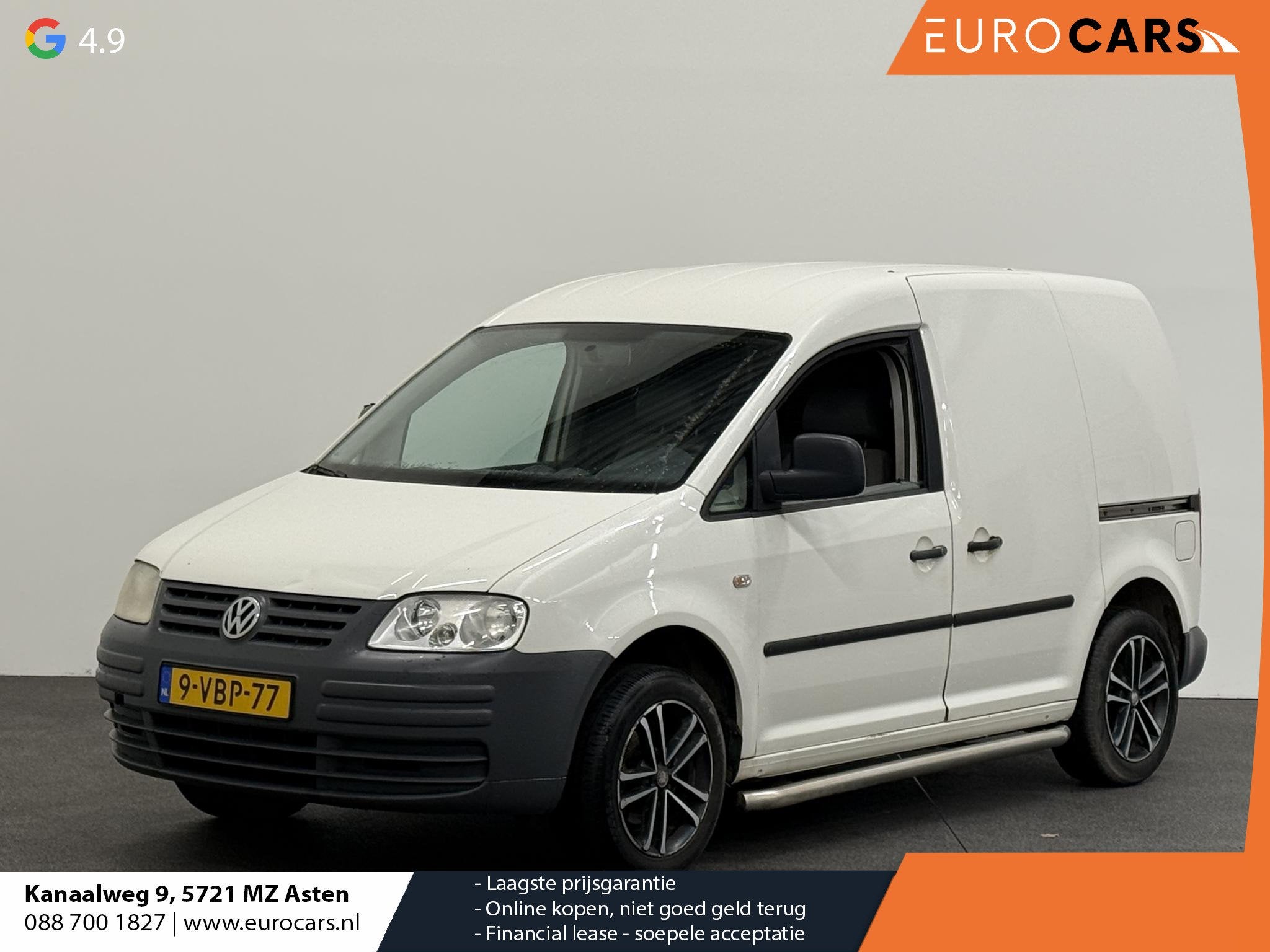 Volkswagen Caddy 2.0 SDI Marge Trekhaak HANDEL/EXPORT, Voorwielaandrijving, Stof, Gebruikt, 4 cilinders