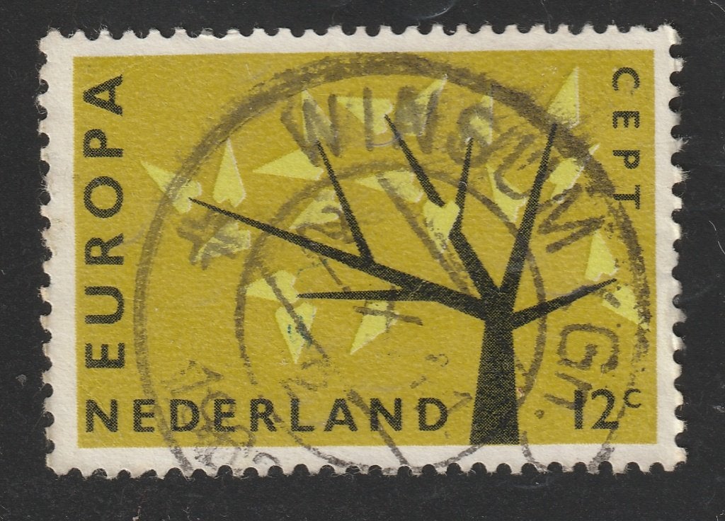 nvph 777 met kortebalkstempel Winsum (Gn.) 2 (10755), Ophalen of Verzenden, Na 1940, Gestempeld