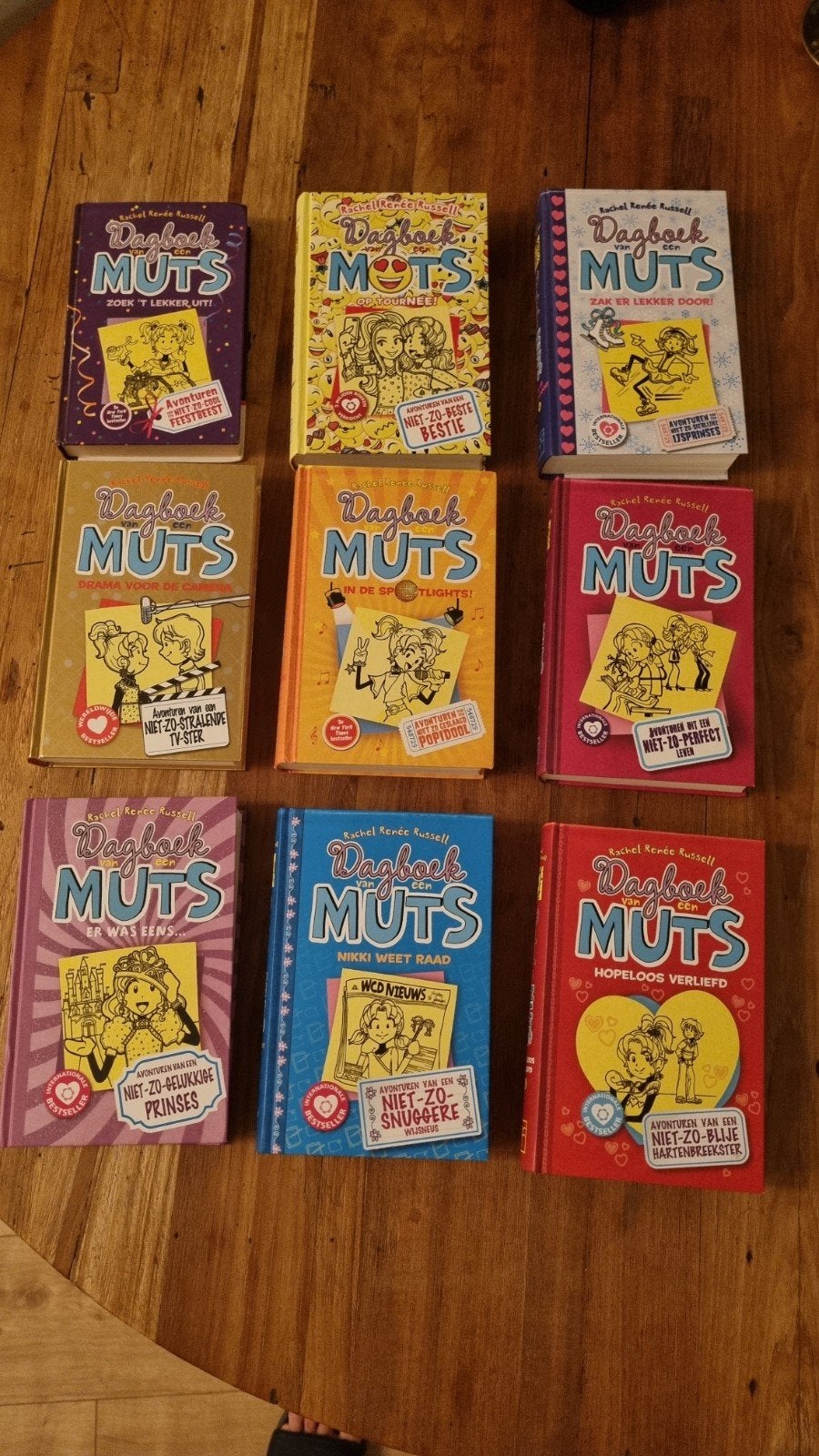 Dagboek van een Muts boeken - Complete set, Ophalen of Verzenden, Zo goed als nieuw, Rachel Renée Russell, Fictie