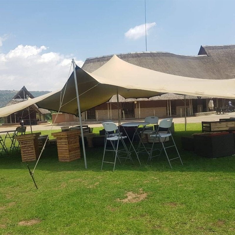 Nieuwe Stretchtent 700GSM PVC - Diverse Maten KOOP, Opvouwbaar, Overige typen, 6 meter of meer, Nieuw