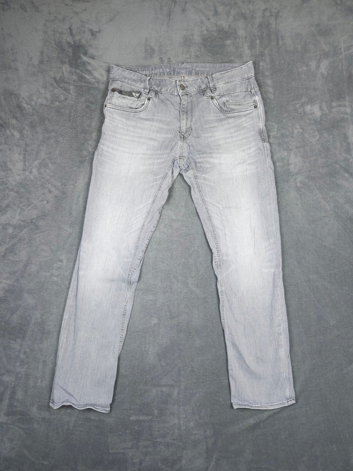 Pme Legend Broek Commander 3.0 W36 L34 Relaxed Grijs Jeans P, Kleding | Heren, Spijkerbroeken en Jeans, W36 - W38 (confectie 52/54)