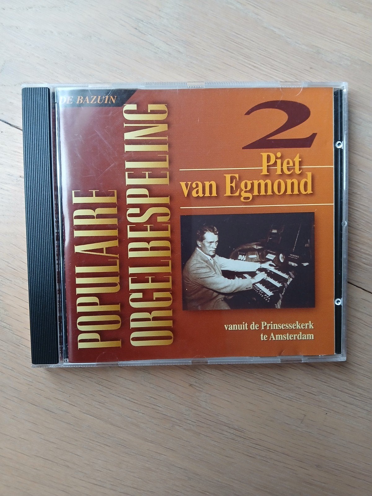 Populaire Orgelbespeling 2 - Piet van Egmond CD, Gebruikt, Overige componisten, Ophalen of Verzenden, Romantiek