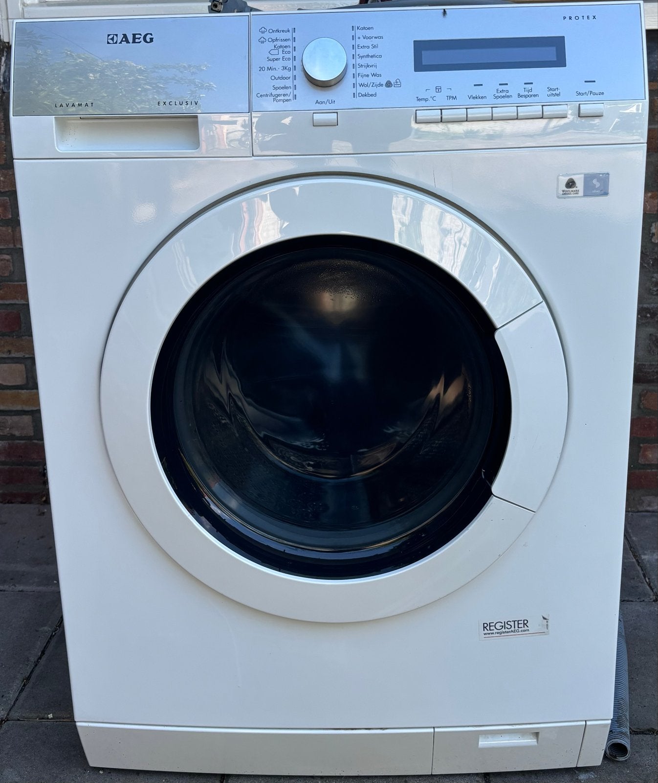 AEG Lavamat Exclusiv Wasmachine - Zo goed als nieuw, Ophalen, Zo goed als nieuw, Voorlader, Kort programma