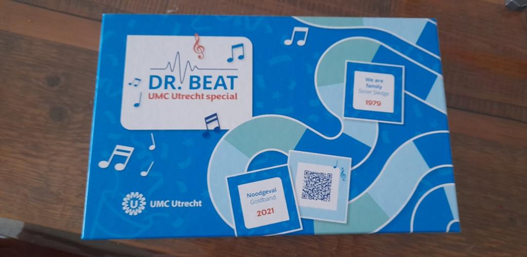 Dr. Beat UMC Utrecht Special - Muziekbordspel, Hobby en Vrije tijd, Gezelschapsspellen | Bordspellen, Ophalen of Verzenden, Nieuw