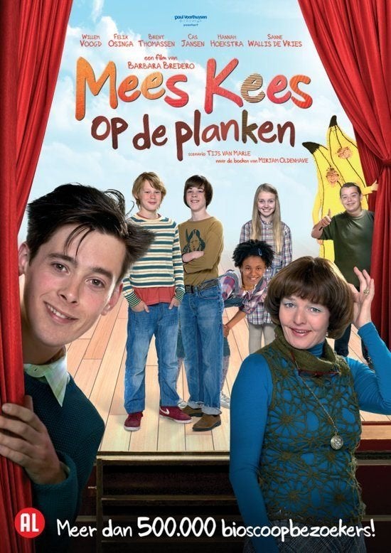 DVD: Mees Kees op de planken van Mirjam Oldenhave, Cd's en Dvd's, Avontuur, Alle leeftijden, Ophalen of Verzenden, Zo goed als nieuw