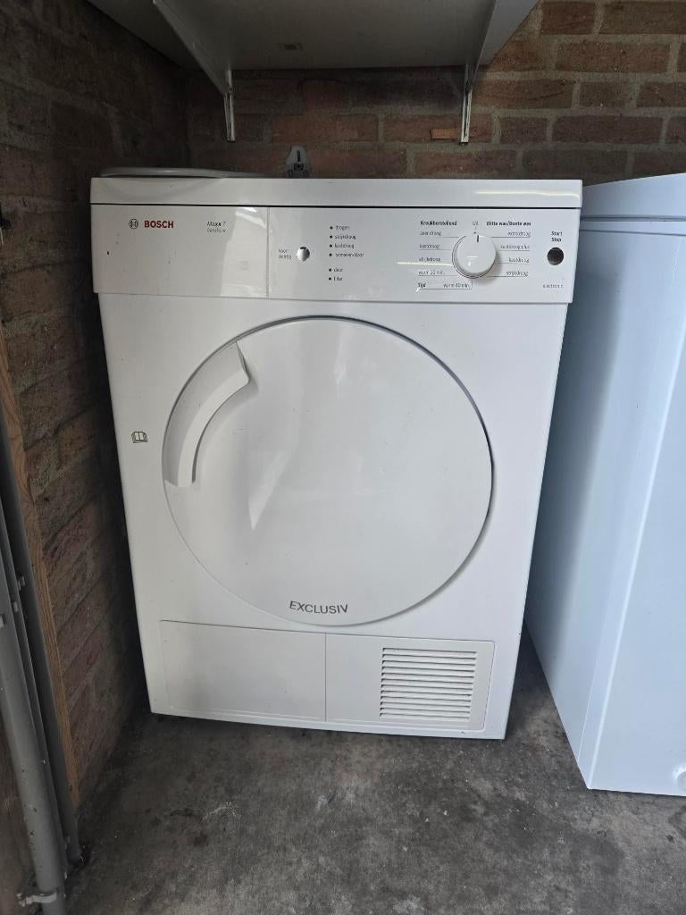 Bosch droger, Ophalen, 6 tot 8 kg, Gebruikt, Luchtafvoer