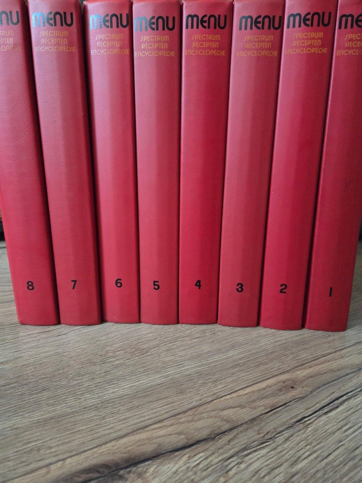 Menu Spectrum Recepten Encyclopedie - Complete Set, Boeken, Kookboeken, Zo goed als nieuw, Voorgerechten en Soepen, Hoofdgerechten