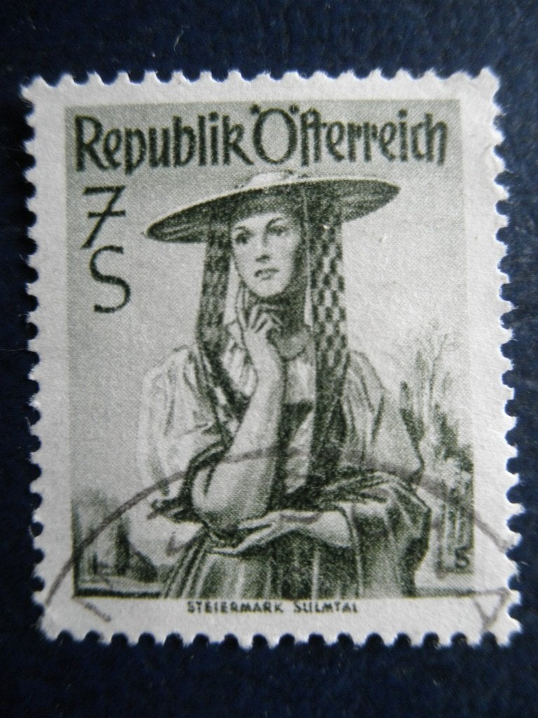 Postzegels Oostenrijk 1952 klederdracht nr. 980 - cw 3,00., Postzegels en Munten, Postzegels | Europa | Oostenrijk, Ophalen of Verzenden