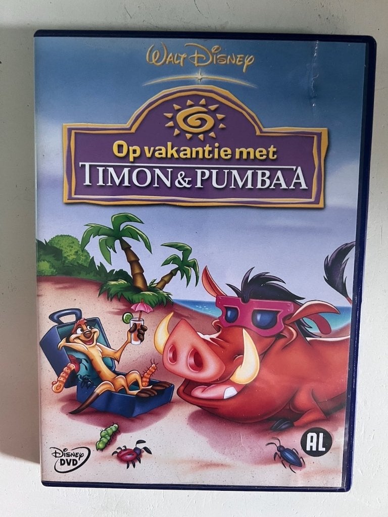 Op vakantie met Timon & Pumbaa, Gebruikt, Tekenfilm, Ophalen of Verzenden, Alle leeftijden
