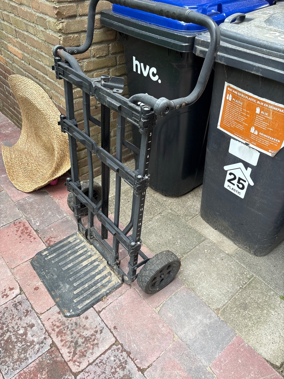 Dewalt gereedschapwagen, Ophalen, Gebruikt
