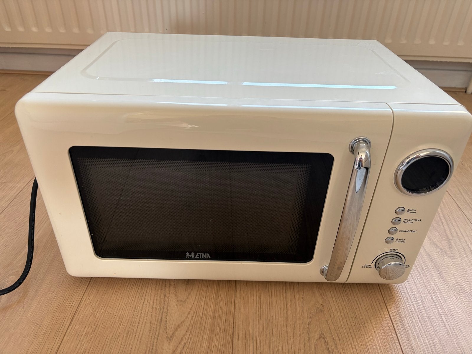 Retro Magnetron - Zo goed als nieuw, Witgoed en Apparatuur, Ophalen, Draaiplateau, Magnetron, Zo goed als nieuw