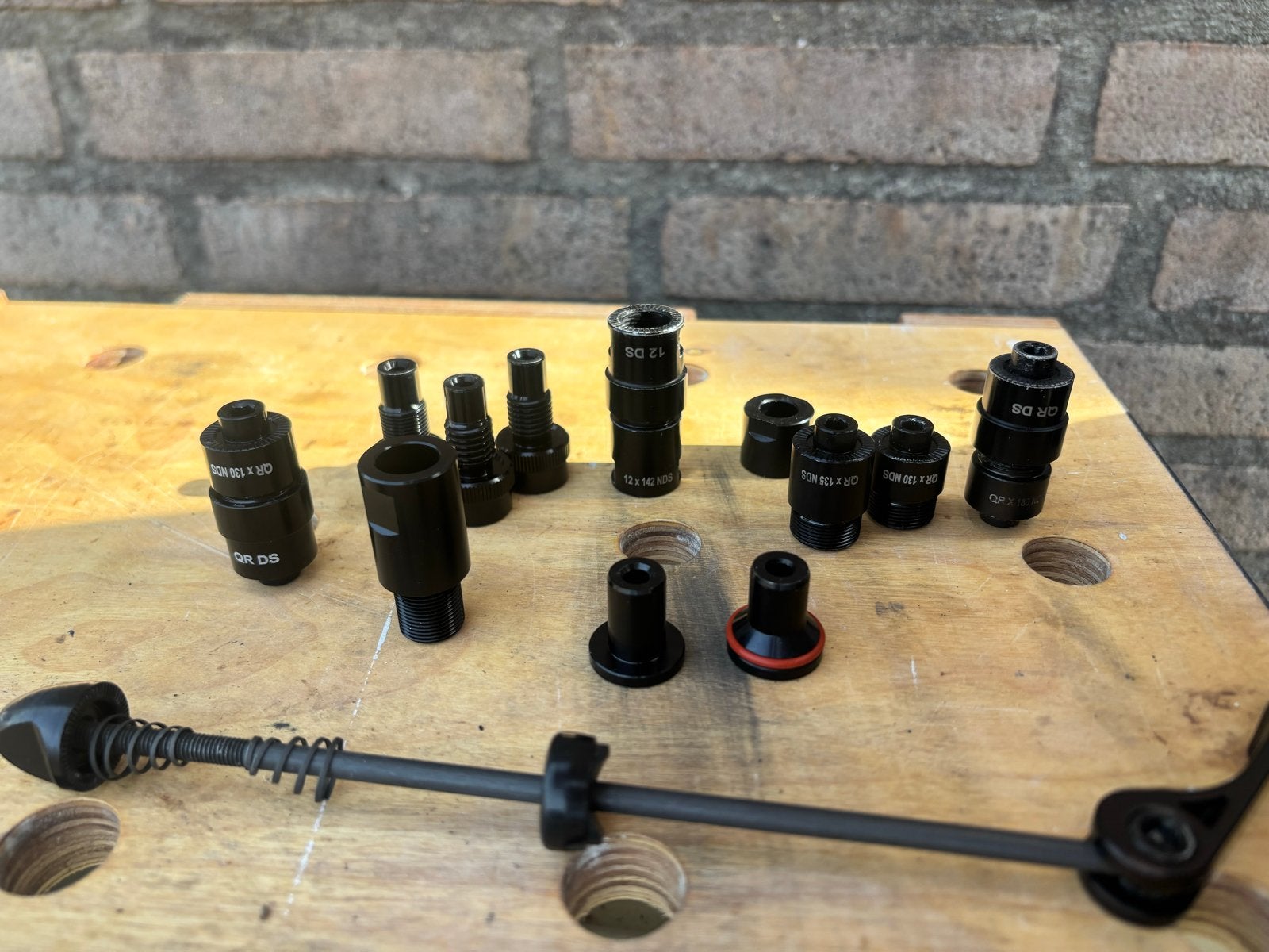 Adapters voor taxc trainers, Wiel, Gebruikt, Ophalen of Verzenden, Aluminium