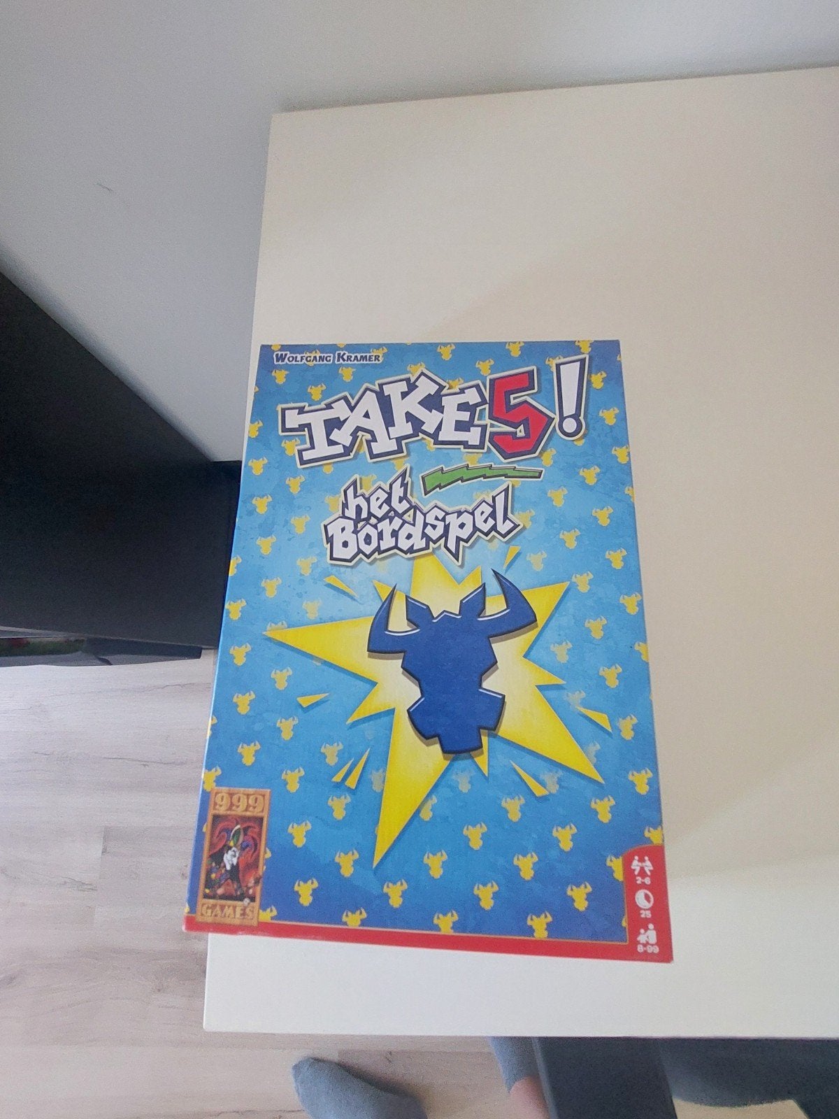 Bordspel take 5, Ophalen of Verzenden, Zo goed als nieuw, 999Games