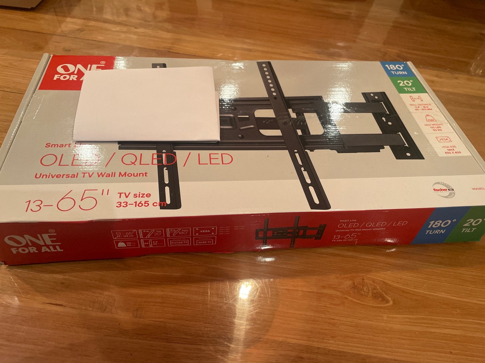One For All Universele TV Muurbeugel 13-65 inch