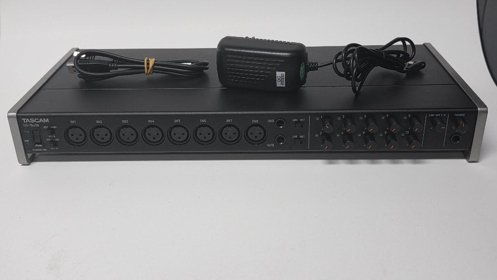 Tascam US-16x08 USB geluidskaart/audio interface, Ophalen of Verzenden, Zo goed als nieuw, Audio