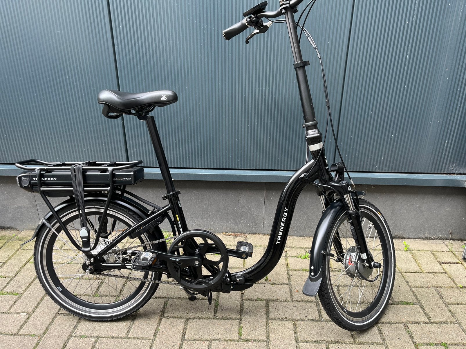 Trenergy elektrische vouwfiets, Fietsen en Brommers, Fietsen | Vouwfietsen, 20 inch of meer, Versnellingen, Zo goed als nieuw