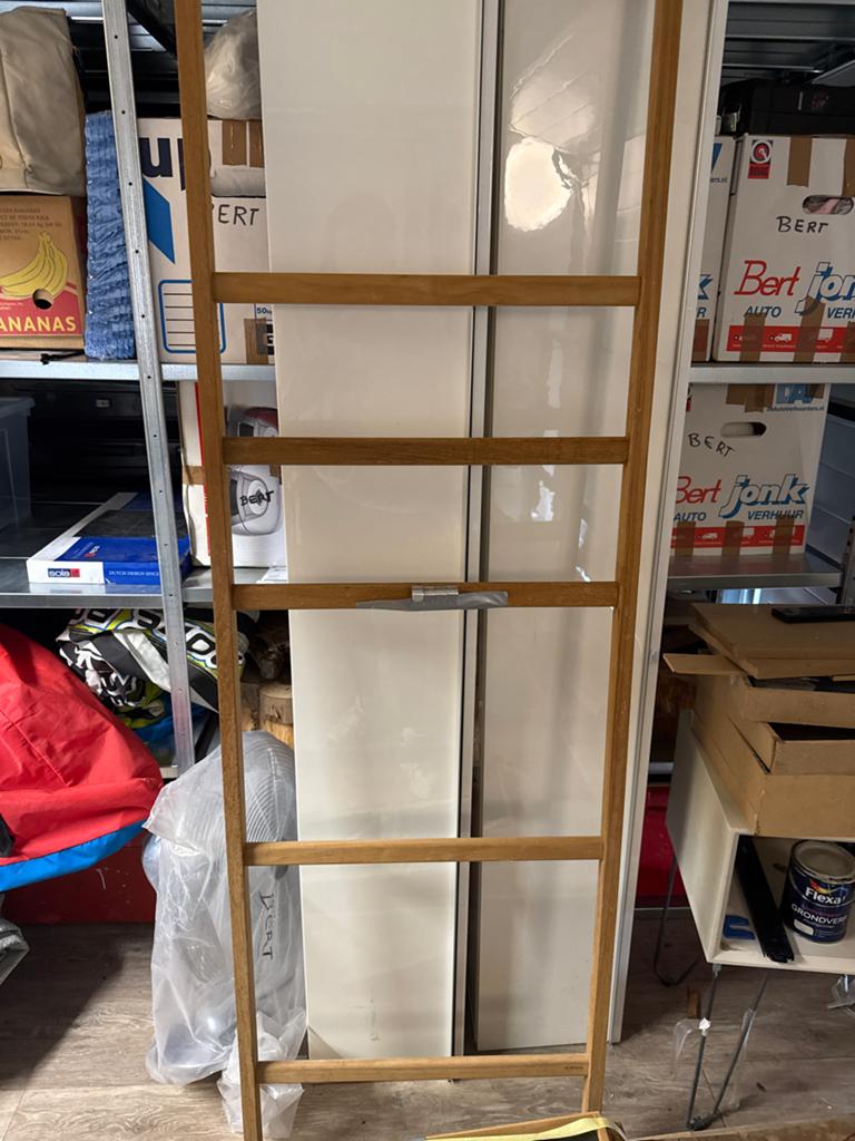 Skagerak Nomade Ladder - Teakhout, Ophalen, Gebruikt, Ladder, Minder dan 2 meter
