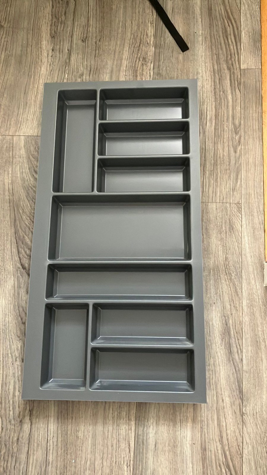 Nieuwe ongebruikte bestekla antraciet (83x42,50x5,5), Ophalen, Minder dan 50 cm, Nieuw, Minder dan 100 cm