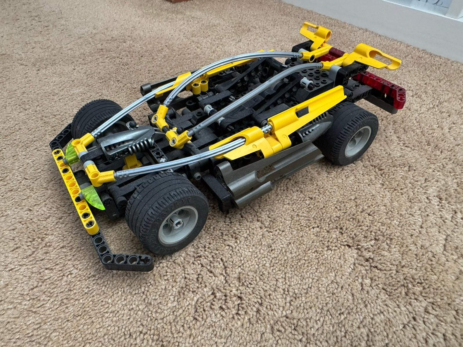 Lego 8472 technic racers auto zeldzaam, Lego, Ophalen of Verzenden, Zo goed als nieuw, Complete set