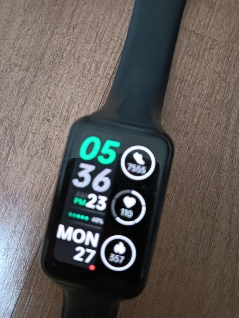 Samsung Galaxy Watch Active 2 en Oppo Watch Free, Ophalen, Gebruikt, Zwart, Oppo