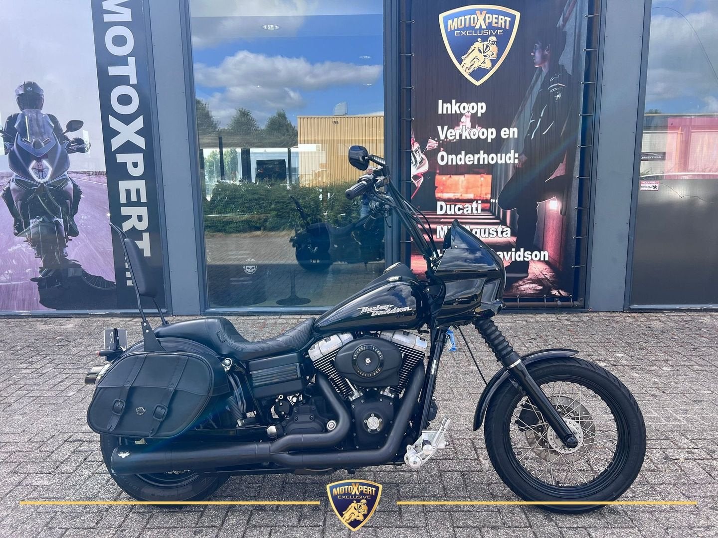 HARLEY-DAVIDSON FXDB STREET BOB (bj 2007) CLUBSTYLE | 5HD1, 2 cilinders, HARLEY-DAVIDSON, Bedrijf, Onbekend