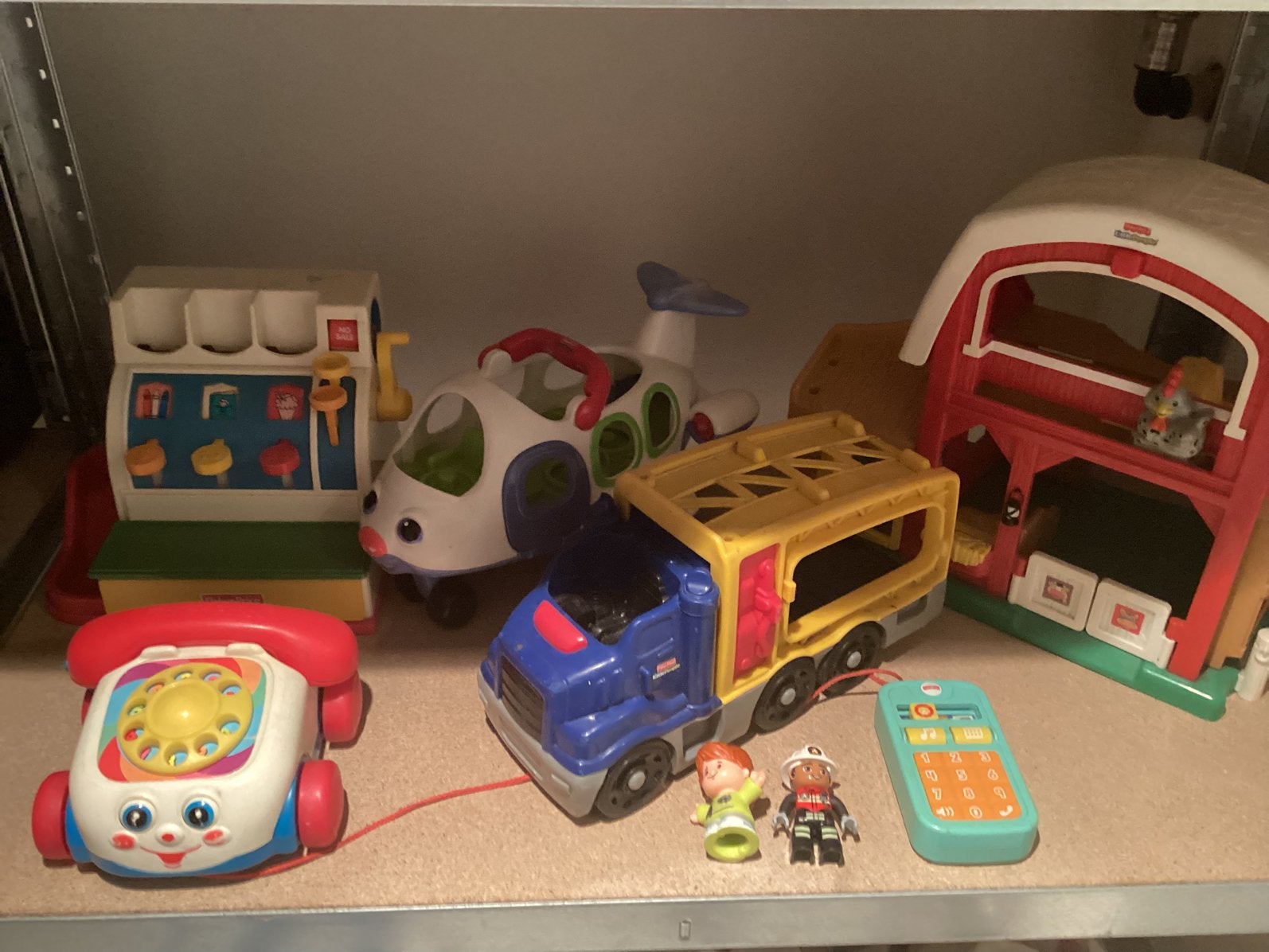 Fisher Price little people vliegtuig, boerderij, telefoon, Kinderen en Baby's, Speelgoed | Fisher-Price, Ophalen of Verzenden