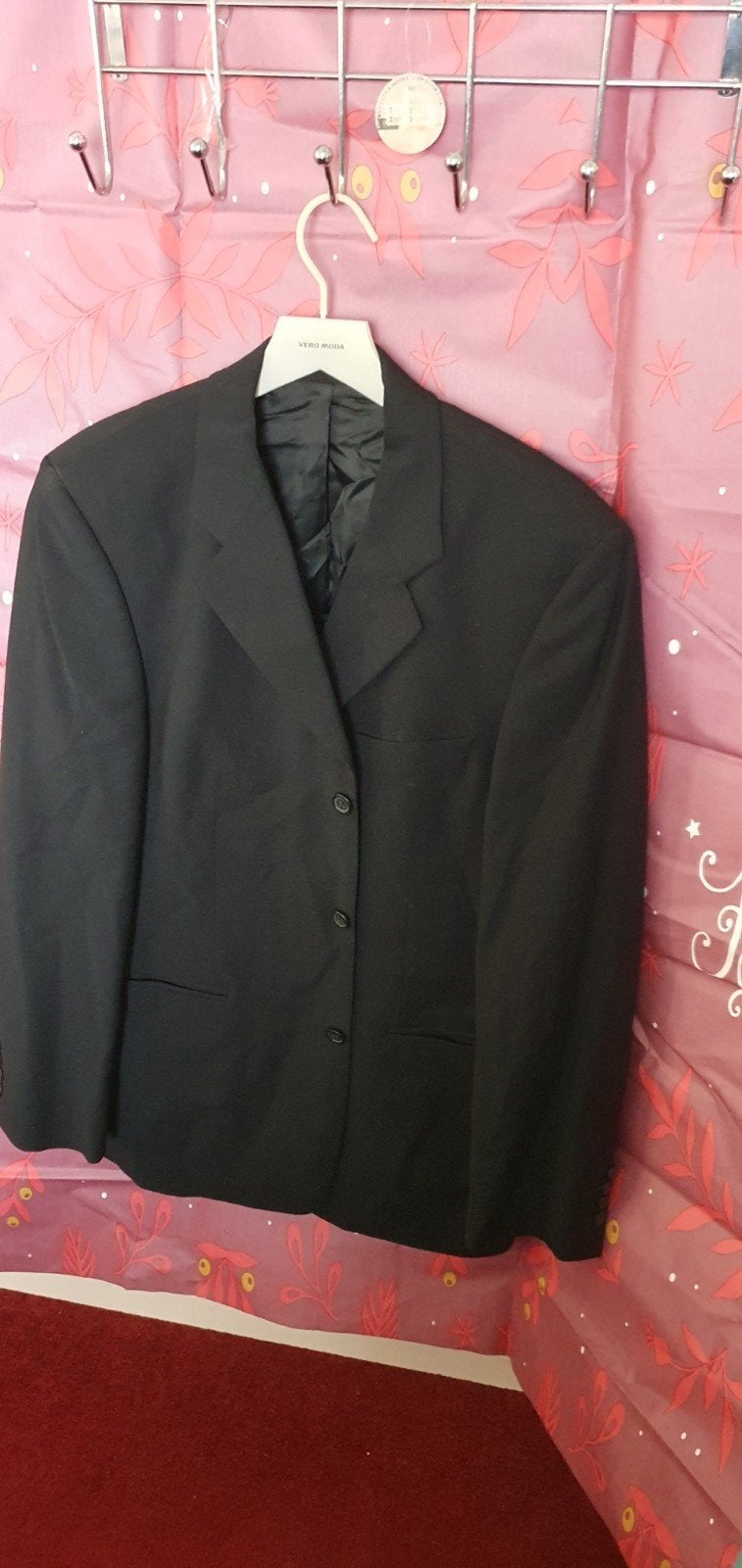 Nieuw Rian Rucci Heren Colbert - Maat 50, Maat 48/50 (M), Zwart, Nieuw, Rian Rucci