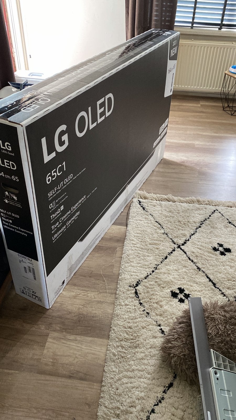 LG OLED C1 65 inch 4K Smart TV met garantie tot 2027, Ophalen, OLED, Zo goed als nieuw, 100 cm of meer