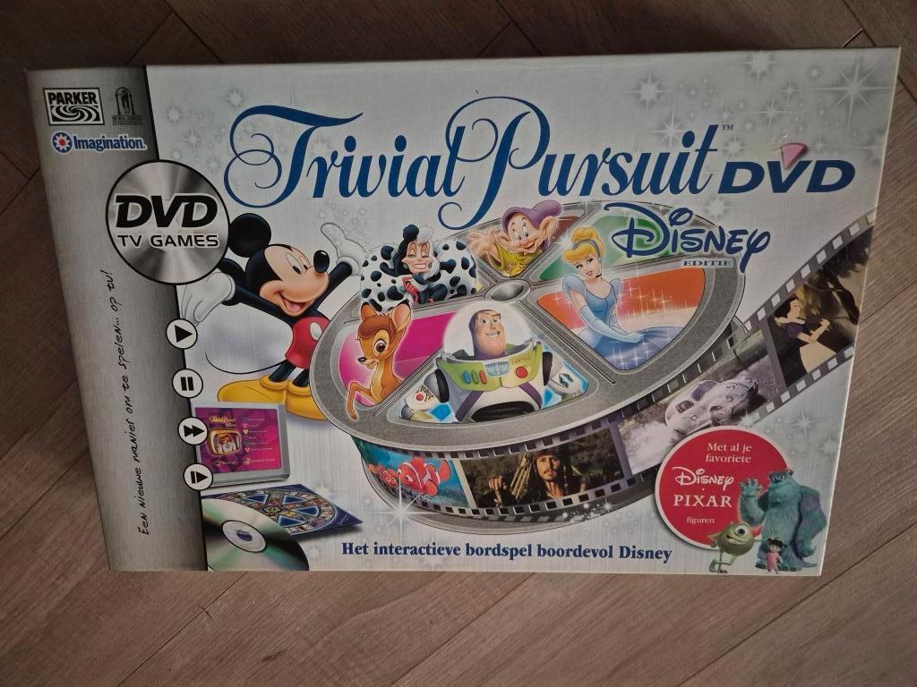 disney trivial pursuit dvd, Ophalen of Verzenden, Gebruikt