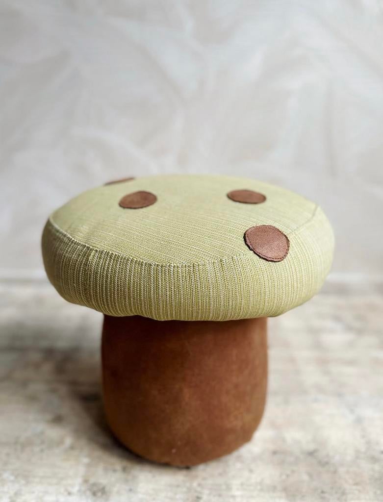Stoffen paddenstoelen kruk, -, -, Ophalen of Verzenden, Zo goed als nieuw