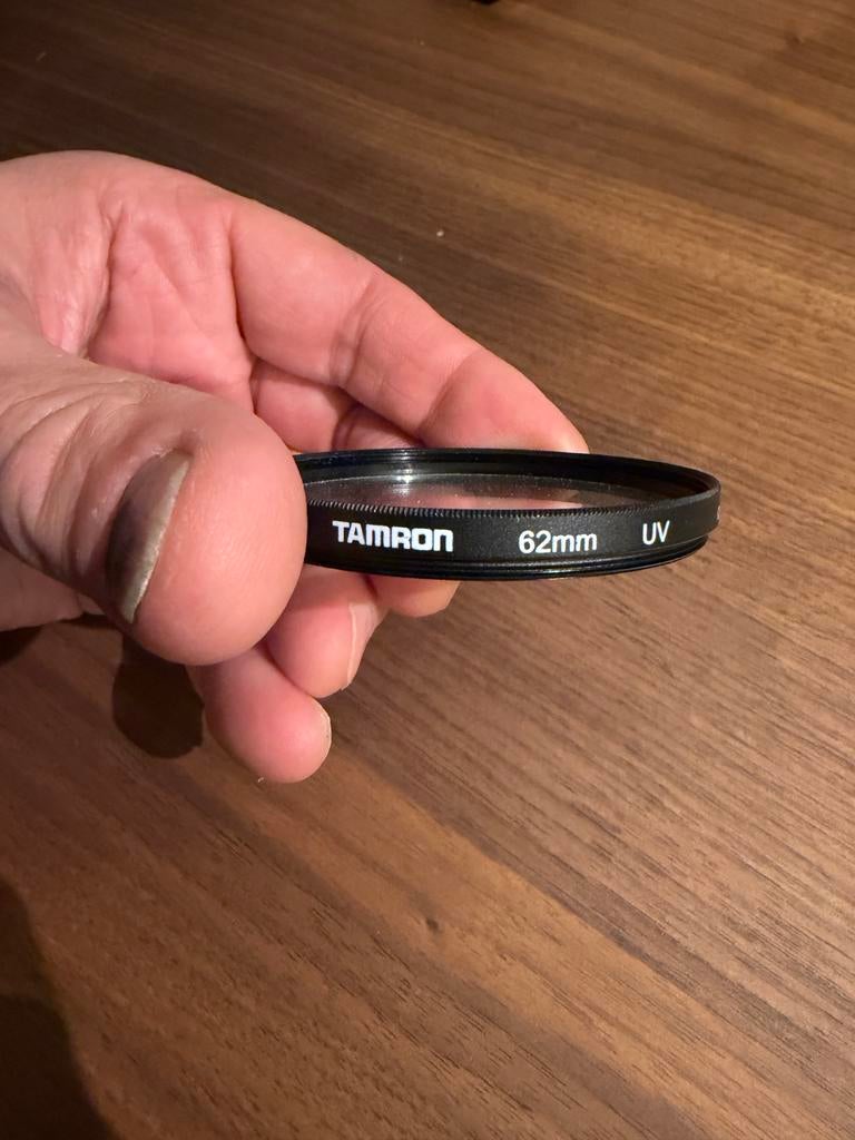 Tamron UV filter 62mm, 60 tot 70 mm, Ophalen of Verzenden, Zo goed als nieuw, Tamron