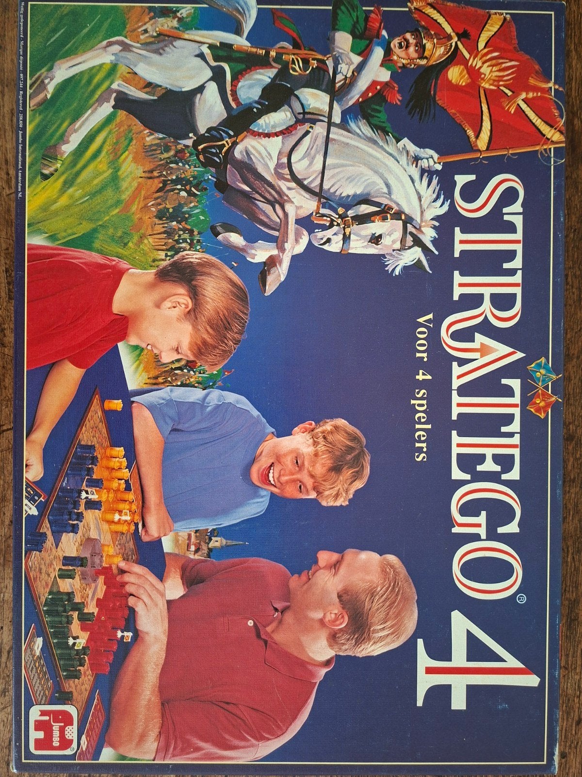 Stratego 4 - Strategisch Bordspel voor 4 Spelers, Drie of vier spelers, Ophalen, Gebruikt, Jumbo