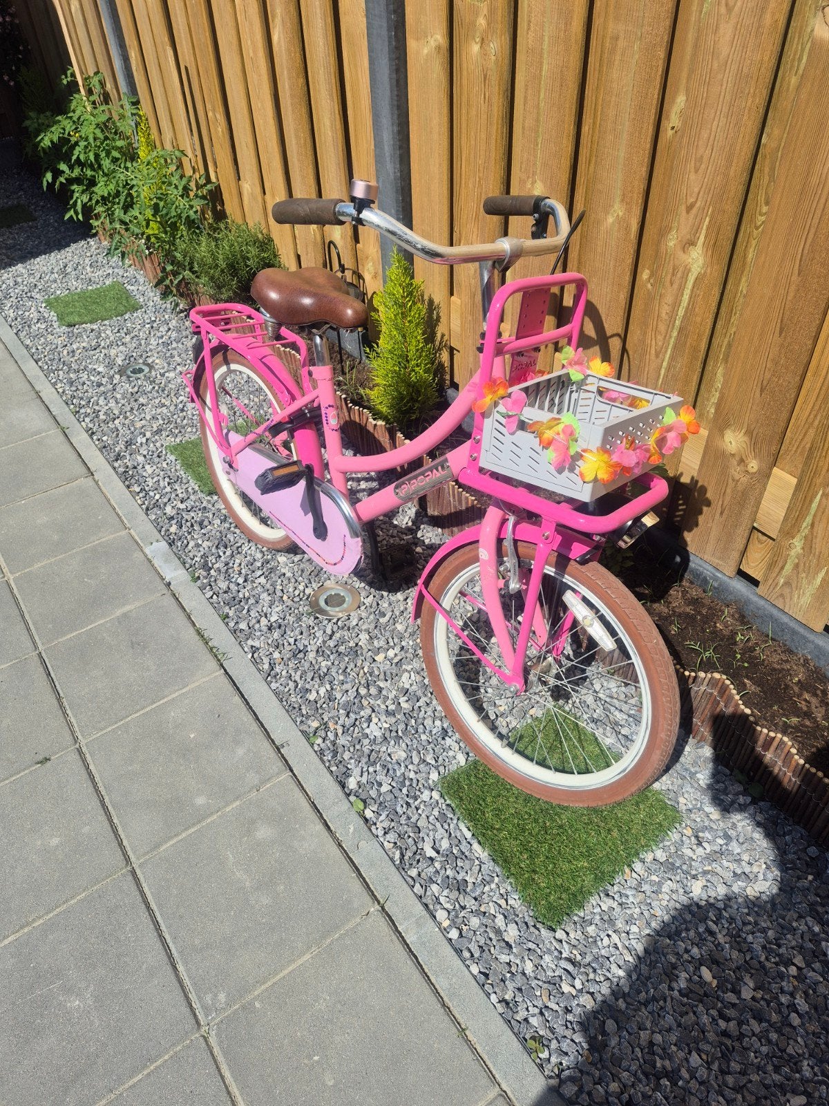 20 inch meisjesfiets m, Ophalen, Zo goed als nieuw, 20 inch