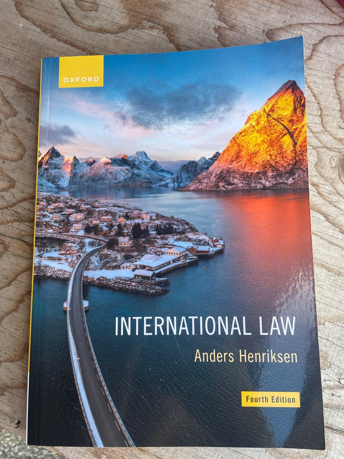 International Law - Anders Henriksen (Fourth Edition), Ophalen of Verzenden, Gamma, Zo goed als nieuw, WO
