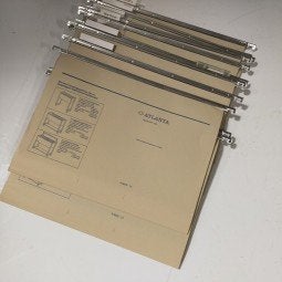 A4 hangmappen Atlanta 33 cm ophangrand, Gebruikt, Ophalen of Verzenden, X, X
