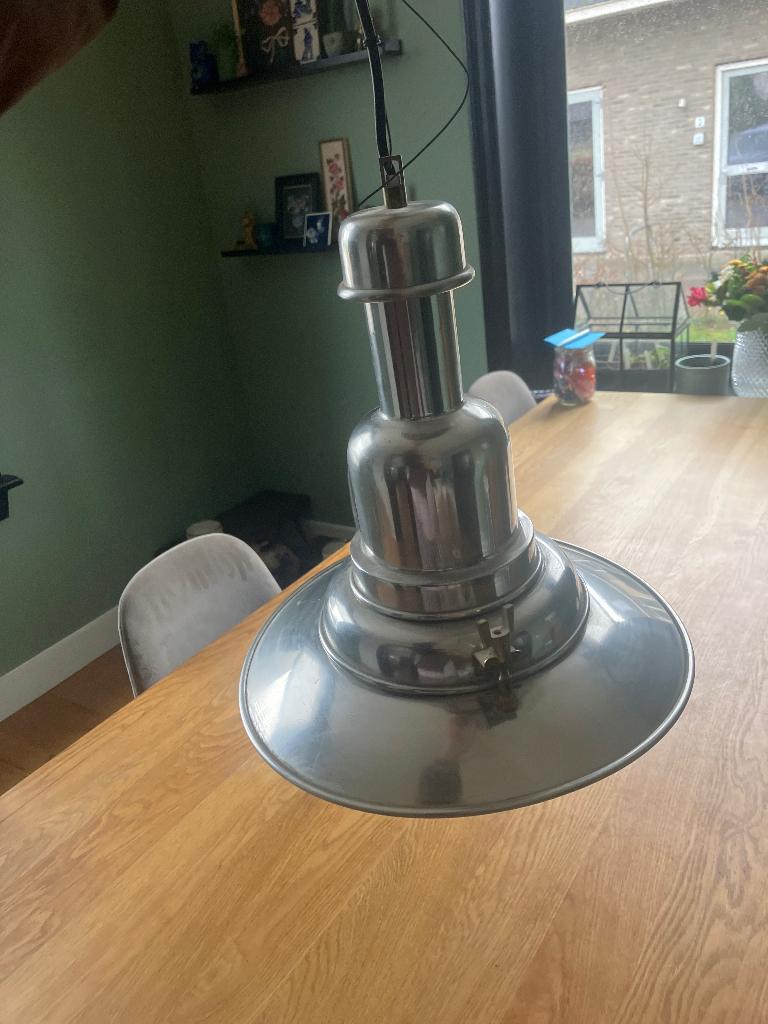 Hanglamp, Huis en Inrichting, Lampen | Hanglampen, Ophalen, Zo goed als nieuw, Industriëel, 50 tot 75 cm