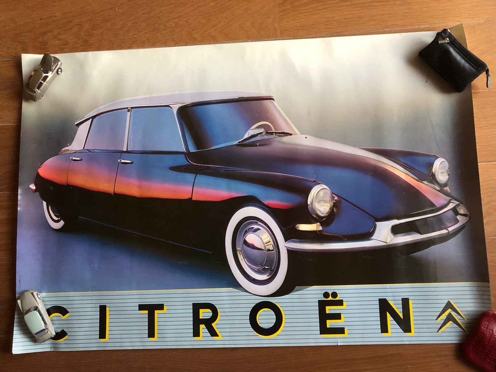 Citroën ID / DS 1e neus poster, Verzamelen, Ophalen of Verzenden, Auto's